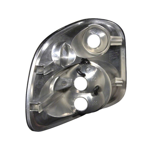 Raxiom 97-00 Ford F-150 Flareside Axial Series Version 2 Tail Lights- Black - Red/Clear Lens - T542833 Photo - Close Up