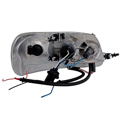 Raxiom 97-03 Ford F-150 LED Halo Projector Headlights- Black Housing- Clear Lens - T542839 Photo - Close Up