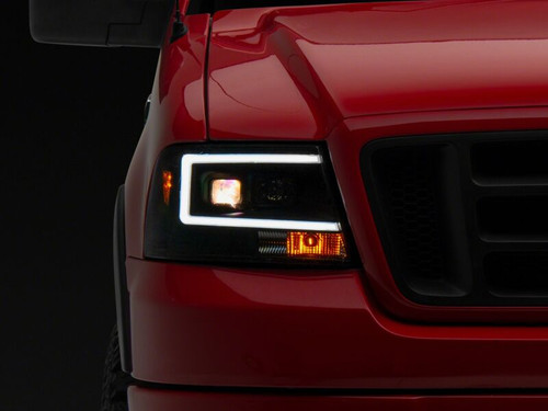 Raxiom 04-08 Ford F-150 Axial Series Projector Headlights- Black Housing- Clear Lens - T569352 User 1
