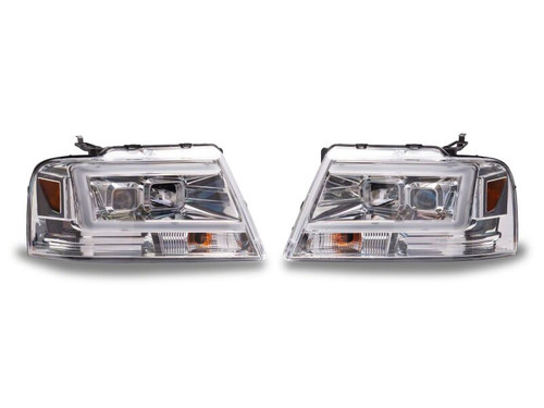 Raxiom 04-08 Ford F-150 Axial Series Projector Headlights- Chrome Housing- Clear Lens - T569353 User 1