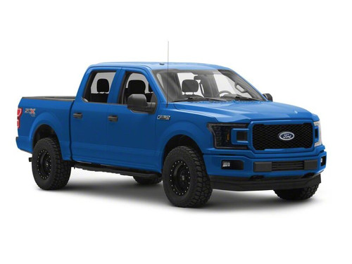 Raxiom 18-20 Ford F-150 CXR Series LED Headlights with Amber DRL- Black Housing- Clear Lens - T593911 Photo - Close Up