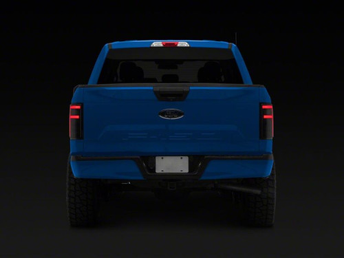 Raxiom 15-20 Ford F-150 RBX LED Tail Lights- Black Housing- Smoked Lens - T620247 Photo - Close Up