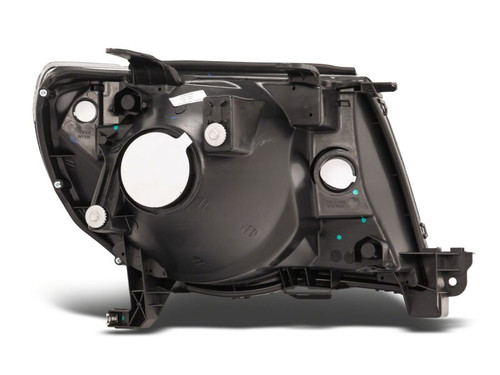 Raxiom 05-11 Toyota Tacoma Axial Series OE Replacement Headlights- Chrome Housing- Clear Lens - TT26259 Photo - Primary