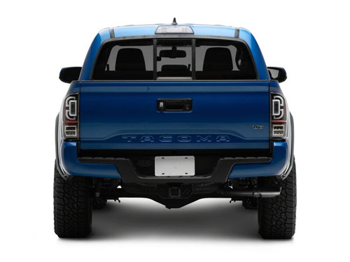Raxiom 16-23 Toyota Tacoma XW Series Sequential LED Tail Lights- Black Housing- Clear Lens - TT30331 Photo - Primary