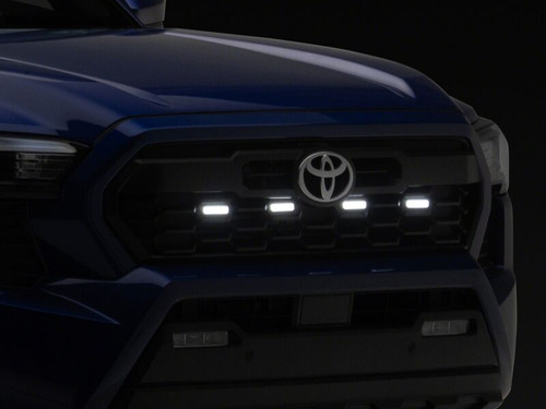 Raxiom 24-26 Toyota Tacoma Pre Runner/TRD Off-Road/TRD Sport White LED Grille Light- Smoked Lens - TT65016 Photo - Primary