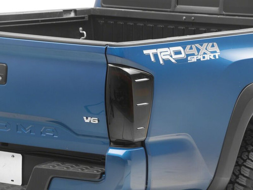 Raxiom 16-23 Toyota Tacoma LDS Series LED Tail Lights- Black Housing- Smoked Lens - TT67690 Photo - Primary