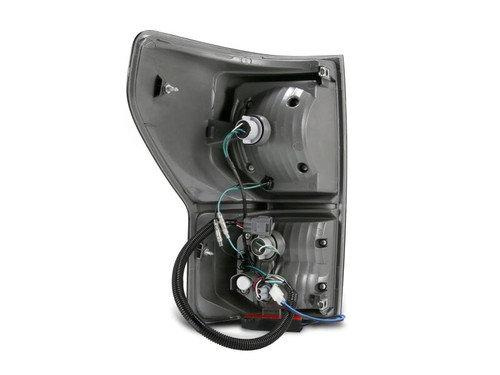 Raxiom 07-13 Toyota Tundra Axial Series LED Tail Lights- Black Housing- Smoked Lens - TU3523 Photo - Primary