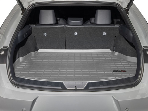 WeatherTech 19 - 24 Lexus UX Hybrid (250h/F Sport/Luxury) Cargo Liners Behind 2nd Row - Grey - 421785 Photo - Mounted