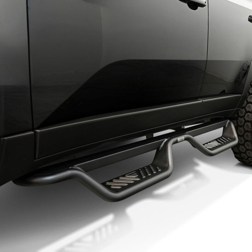 Westin 24-26 Toyota Land Cruiser Outlaw Drop Nerf Step Bars Textured Black - 20-13795 Photo - Mounted