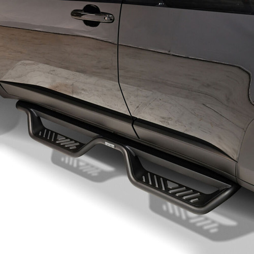 Westin 24-26 Toyota Land Cruiser Outlaw Drop Nerf Step Bars Textured Black - 20-13795 Photo - Mounted