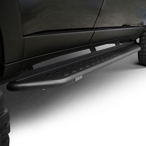 Westin 24-26 Toyota Land Cruiser Outlaw Running Boards Textured Black - 28-33795 Photo - Mounted