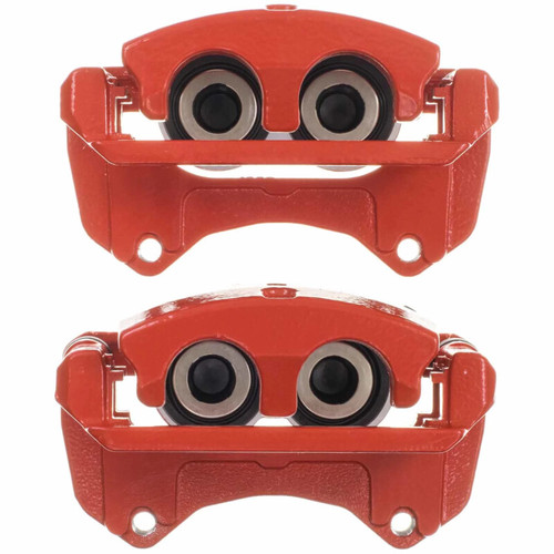 Power Stop 17-20 GMC Acadia Front Red Caliper w/Bracket (Pair) - S15240 Photo - Primary