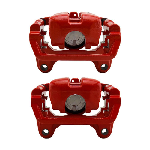 Power Stop 21-24 GMC Yukon XL Rear Red Caliper w/Bracket (Pair) - S15274 Photo - Primary
