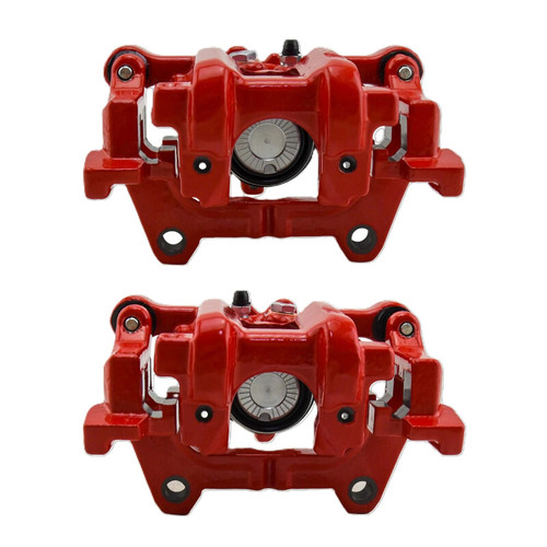 Power Stop 18-22 Honda Accord Rear Red Caliper w/Bracket (Pair) - S15284 Photo - Primary
