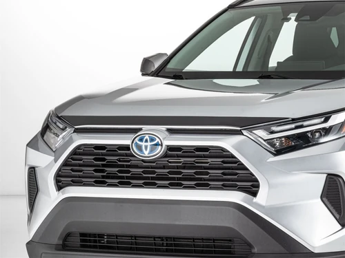 WeatherTech 24-26 Toyota Tacoma/25-26 Toyota 4Runner Hood Skin Protector - Black - 55269IM Photo - Primary