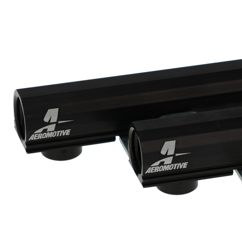 Aeromotive 99-04 Ford Mustang GT 4.6L SOHC Fuel Rails - Black - 14179 Photo - Close Up