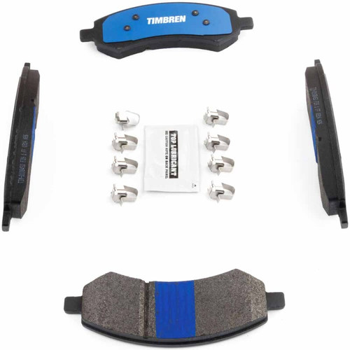 Timbren 06-18 Ram 1500/19-24 Ram 1500 Classic BES Severe Duty Semi-Metallic Brake Pads - Front - TIM-D1084SD Photo - out of package