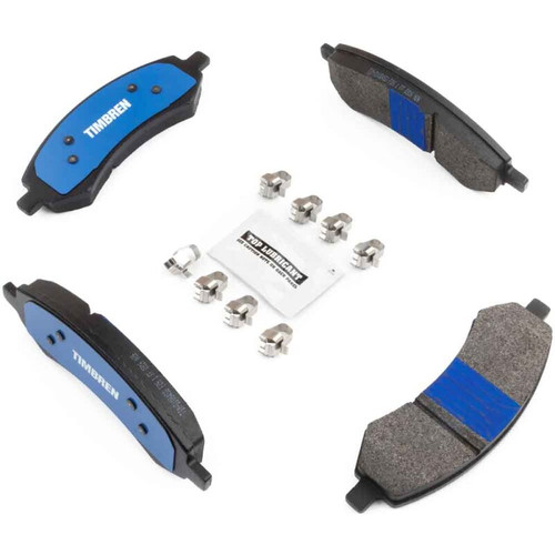 Timbren 06-18 Ram 1500/19-24 Ram 1500 Classic BES Severe Duty Semi-Metallic Brake Pads - Front - TIM-D1084SD Photo - out of package