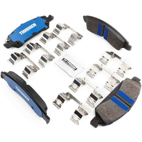 Timbren 15-20 Cadillac Escalade/Chevy Suburban BES Severe Duty Semi-Metallic Brake Pads - Front - TIM-D1363SD Photo - out of package