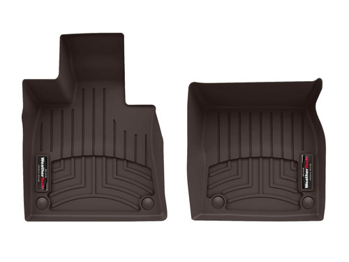 WeatherTech 23-25 Maserati Grecale (Excl. Folgore) Front FloorLiner - Cocoa - 4718791 Photo - Primary