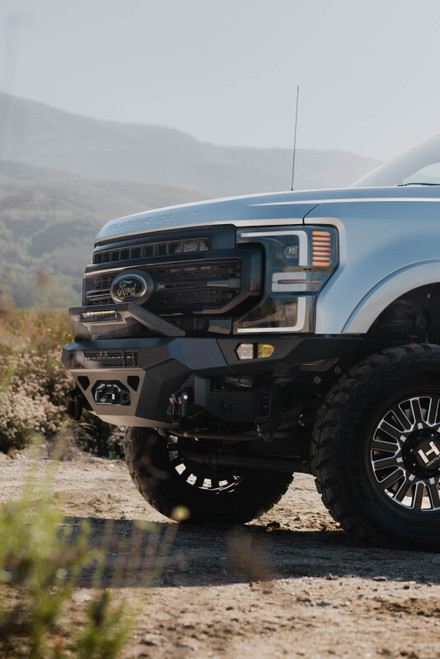 DV8 17-22 Ford Super Duty F-250/F-350 Spec Series Front Bumper - FBFF2-07 Photo - Close Up