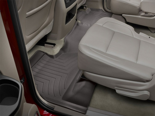 WeatherTech 24-26 Toyota Land Cruiser/Grand Highlander/Lexus GX Rear FloorLiner - Cocoa - 4718272 Photo - Primary