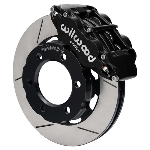 Wilwood 71-91 Chevy Blazer Forged Dynalite Front Brake Kit w/ 12.19in Slotted Rotor - Black - 140-18154 Photo - Primary