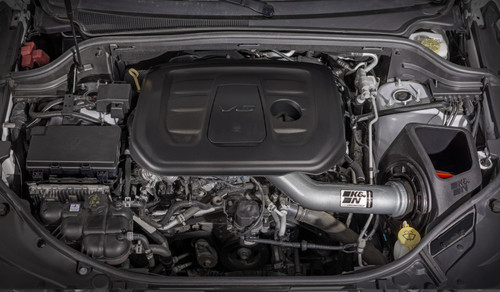 K&N 16-22 Grand Cherokee NextGen Aluminum Cold Air Intake - 70-1572 Photo - Mounted