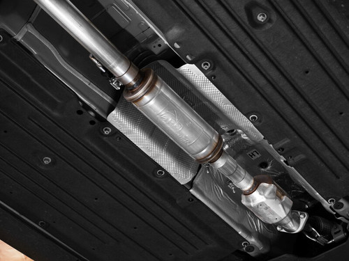 aFe 24-25 Hyundai Kona L4-1.6L (t) FWD Takeda 3in 304 Stainless Steel Mid-Pipe - 49-37047 Photo - Mounted