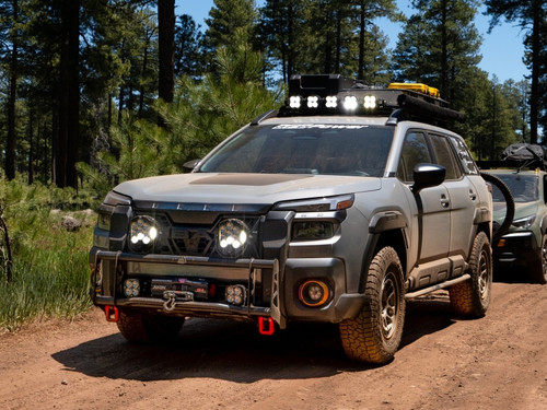 aFe POWER 2026 Subaru Outback Wilderness (BU) H4-2.4L (t) Terra Guard Bull Bar w/ Winch Mount - 79-27033 Photo - Unmounted