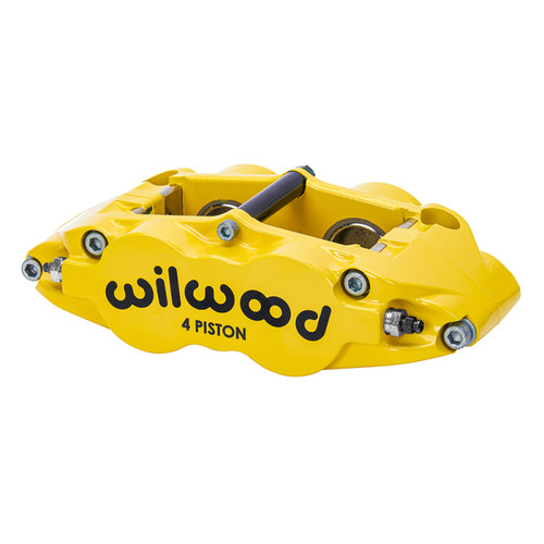 Wilwood caliper FNSL4R 1.12/1.12 1.10 rotor yellow - 120-11782-Y Photo - Primary