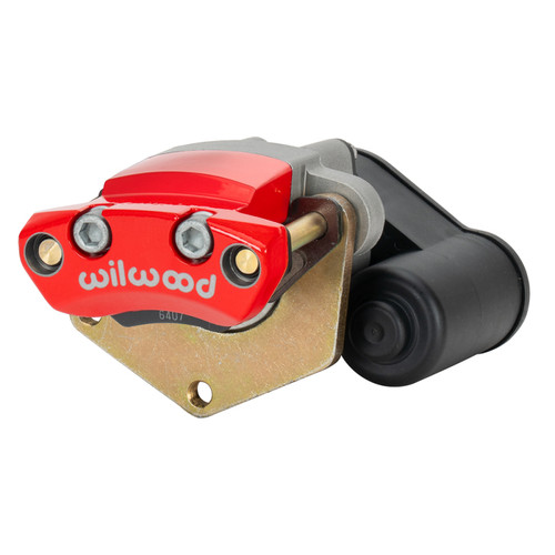Wilwood caliper EPB 1.25 1.25 rotor 2.00 MT L/H red offset bracket - 120-18278-RD Photo - Primary