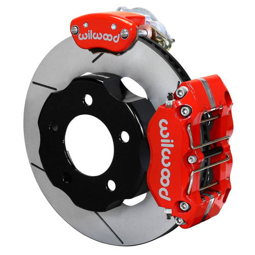 Wilwood kit rear FFR DPR/MC4 IRS 8.8 t-bird 11.00X.81 GT W/LINES red - 140-14089-R Photo - Primary