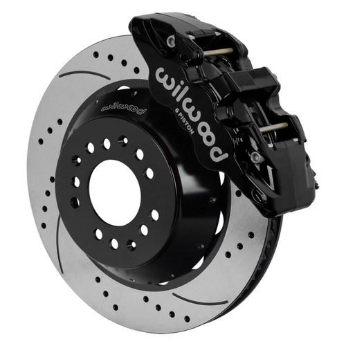 Wilwood kit front AERO6 wwe 2IN. drop alum pro spindle 14.00 rotor SRP - 140-17987-D Photo - Primary
