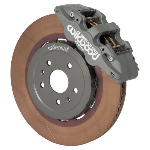 Wilwood kit front AERO6 ST C8 vette 2020-UP road race 15.00 rotor ANO W/LINES - 140-18191 Photo - Primary