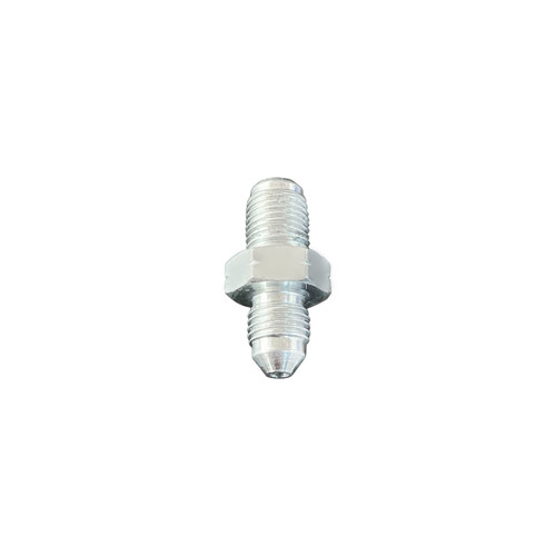 Wilwood fitting inlet straight -3 AN male to M10X1 male steel zinc - 220-17549 Photo - Primary