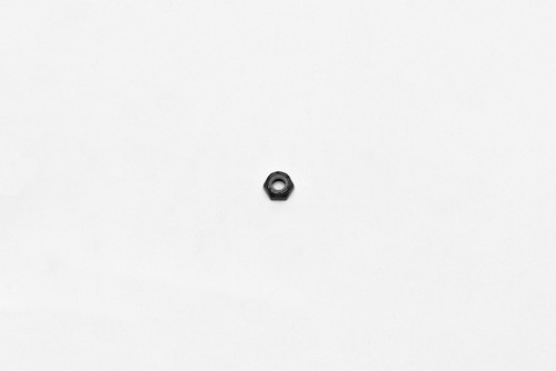 Wilwood nut 1/4-28 thin nylock 7/16 hex black zinc - 230-3774 Photo - Primary