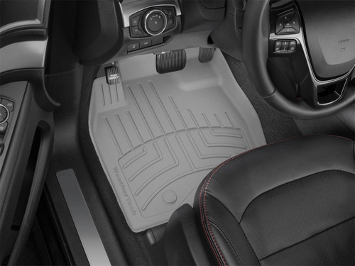 WeatherTech 24-25 Jeep Wagoneer S/2026 Jeep Cherokee Front FloorLiner HP - Grey - 4619411IM Photo - Mounted