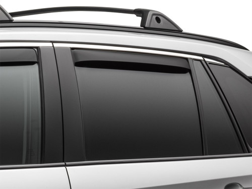 WeatherTech 16-22 Lexus RX/RX Hybrid Rear Side Window Deflectors - Matte Black - 81797IMB Photo - Primary