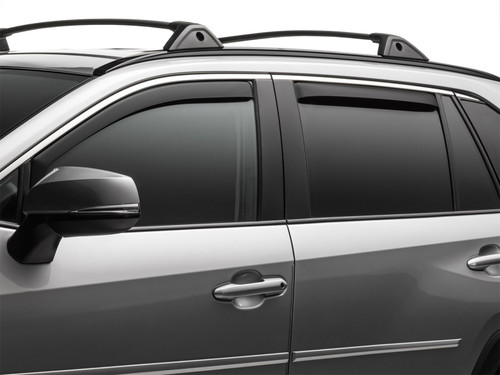 WeatherTech 16-22 Lexus RX/RX Hybrid Front & Rear Side Window Deflectors - Matte Black - 82797IMB Photo - Primary