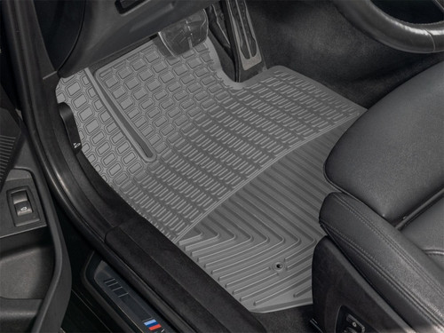 WeatherTech 19-26 BMW 3-Series 330i/22-26 BMW 4-Series 430i Front All-Weather Floor Mats - Grey - W778GR Photo - Mounted