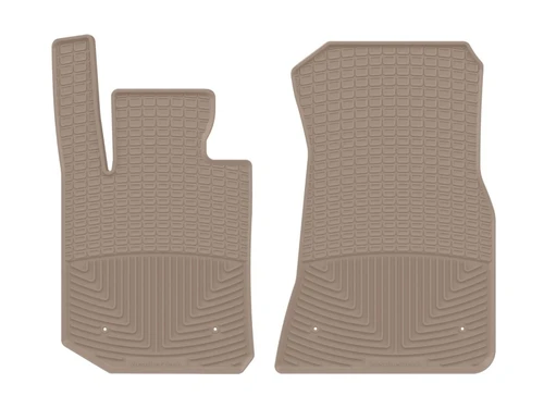 WeatherTech 19-26 BMW 3-Series 330i/22-26 BMW 4-Series 430i Sedan Frnt All-Weather Floor Mats - Tan - W778TN Photo - Primary