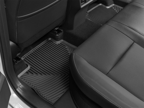 WeatherTech 2026 Toyota RAV4/RAV4 Hybrid Rear All-Weather Floor Mats - Black - W799 Photo - Mounted