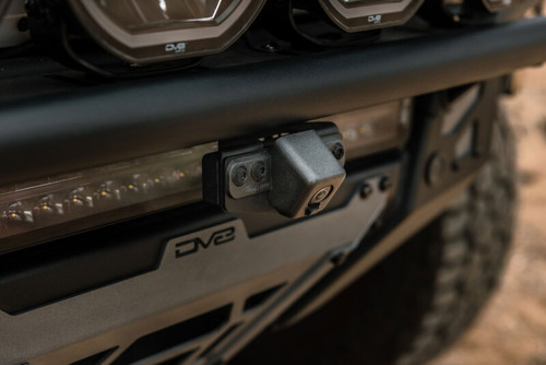 DV8 Offroad 21-26 Ford Bronco Tube Bumper Camera Relocation Bracket - Only for FBBR-08 and FBFR-02 - ABBR-05 Photo - Close Up