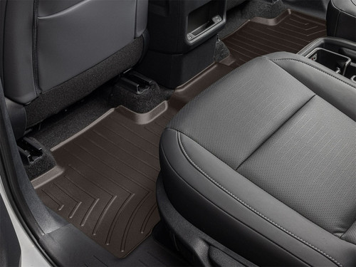 WeatherTech 24-26 Lexus TX/500h/500h+ Rear FloorLiner - Cocoa - 4718274 Photo - Mounted