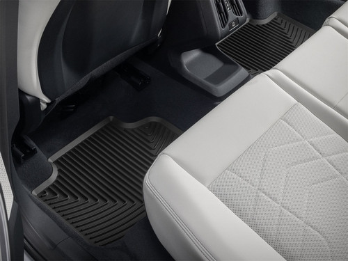 WeatherTech 16-26 BMW X1 28i / 18-26 BMW X2 28i Rear All-Weather Floor Mats - Black - W776 Photo - Mounted