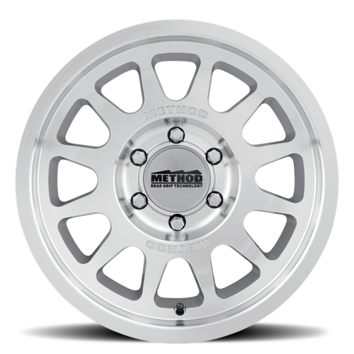 Method MR703 Bead Grip 18x9 12mm Offset 6x5.5 106.25mm CB - Machined Clear Coat - MR70389060512 Photo - Primary