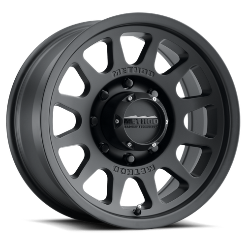 Method MR703 Bead Grip 18x9 12mm Offset 8x180 130.81mm CB - Matte Black - MR70389088512 Photo - Primary