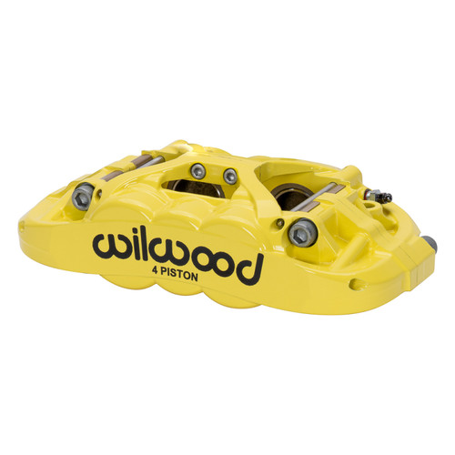 Wilwood XRS4R 1.38/1.38 .950 Rotor Caliper - Yellow - 120-17204-Y Photo - Primary