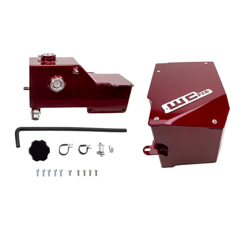 Wehrli 17-24 6.7L Power Stroke Coolant Tank and Battery Box Kit - Flat Black - WCF100203-FB Photo - Primary